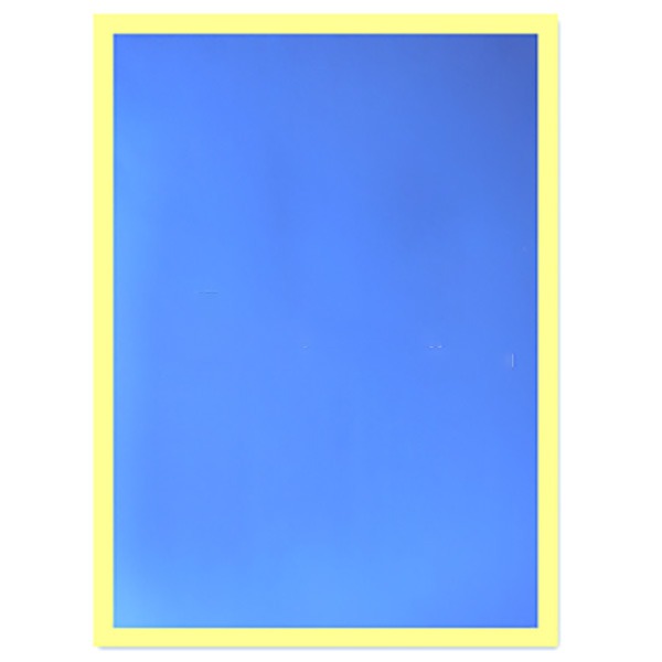 파랑색 열변색 붙임딱지(청색→40°C 이상 무색)